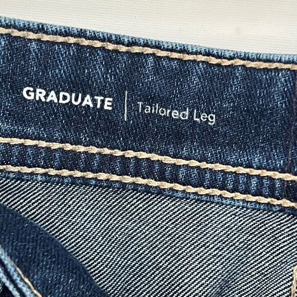 AG Adriano Goldschmied Men's Jeans 33x27 Blue Denim The Graduate Tailored Leg - Picture 10 of 13